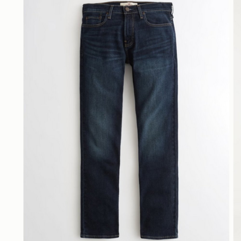 hollister slim straight jeans
